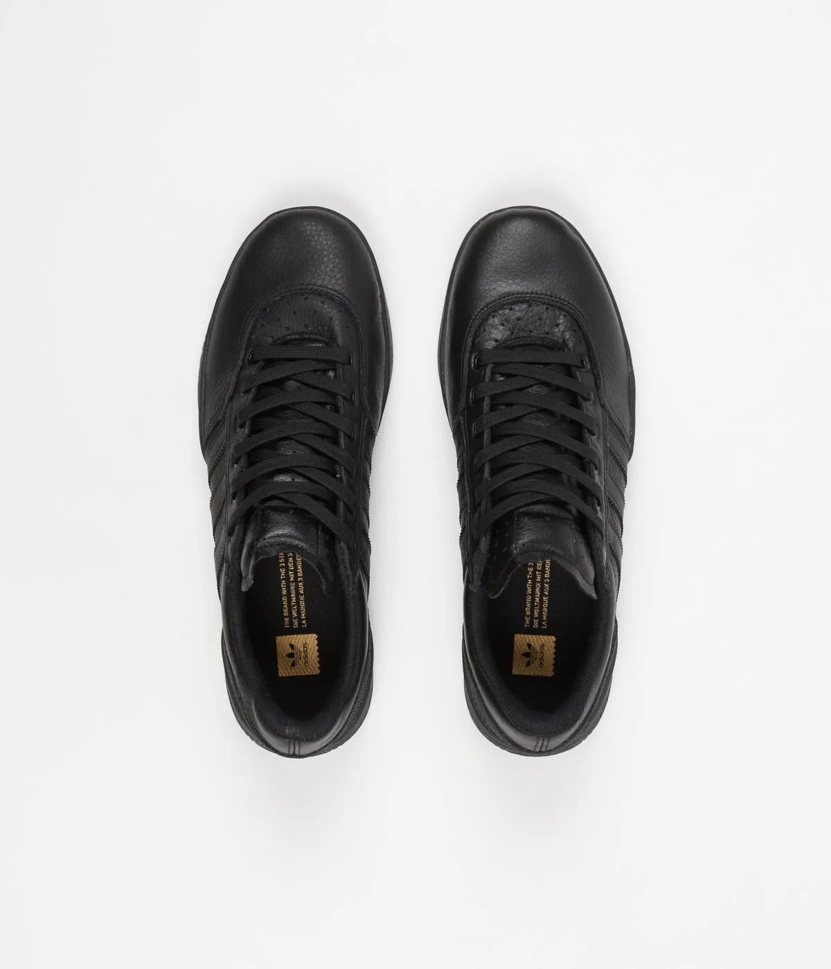 Adidas City Cup Shoes - Core Black / Core Black / Gold Metallic