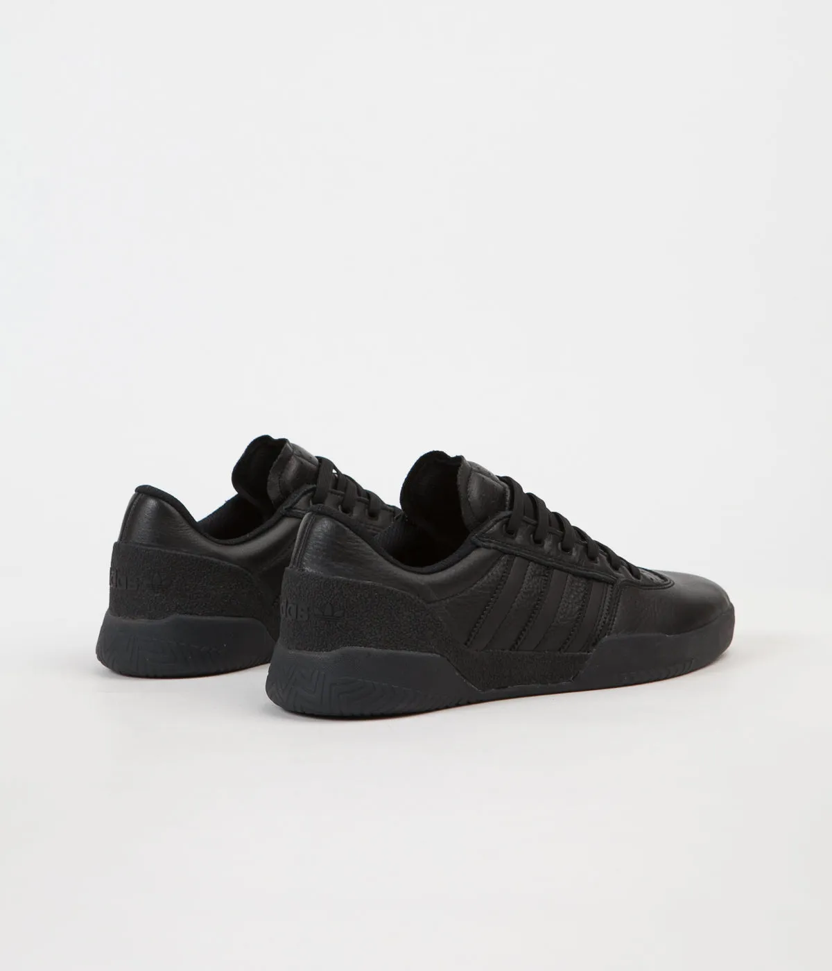 Adidas City Cup Shoes - Core Black / Core Black / Gold Metallic
