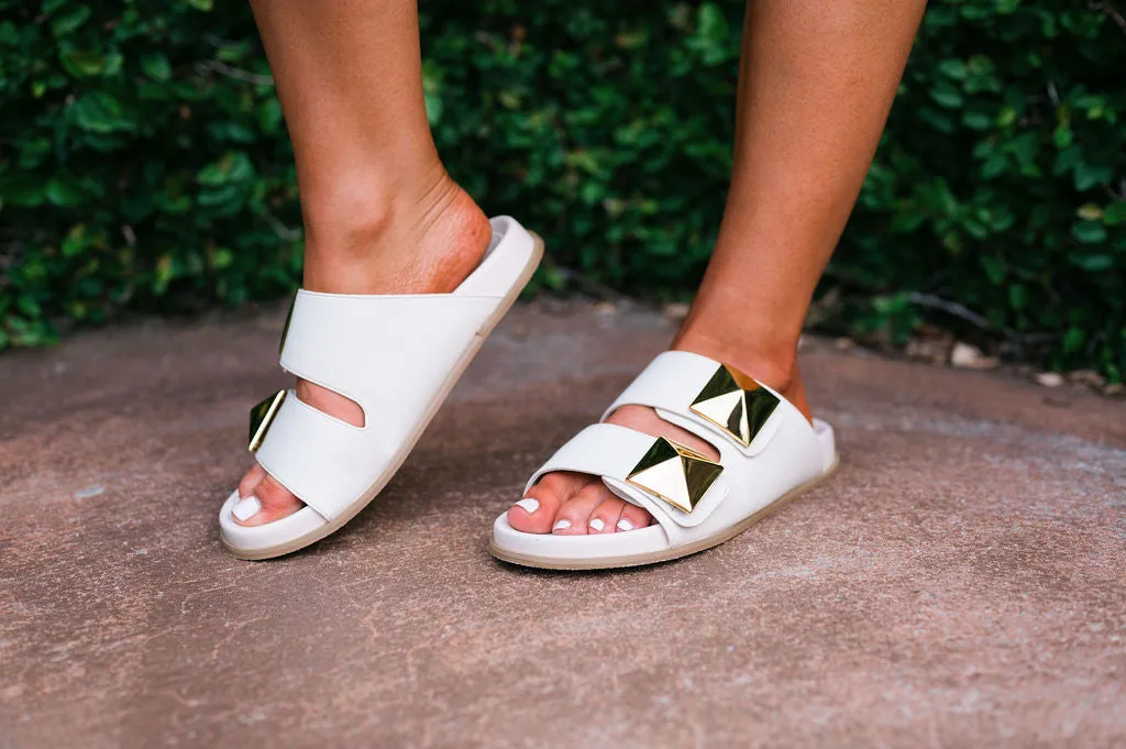 Amozae-Bernarda Slides- Beige