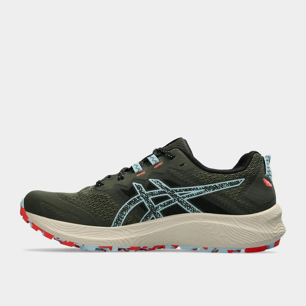 Asics Mens Trabuco Terra 2 Trail Running Green/grey _ 182774 _ Green