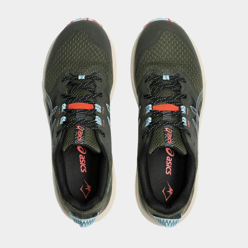 Asics Mens Trabuco Terra 2 Trail Running Green/grey _ 182774 _ Green