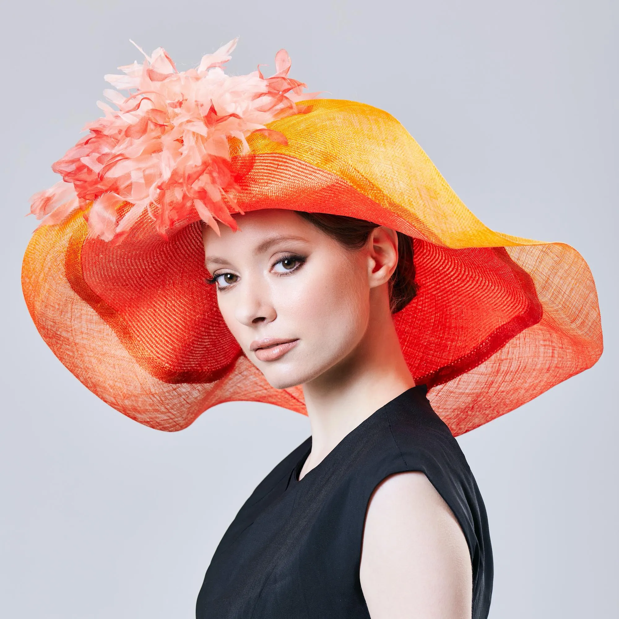 Attractive Kentucky Derby Hat Wide-Brim Headwear