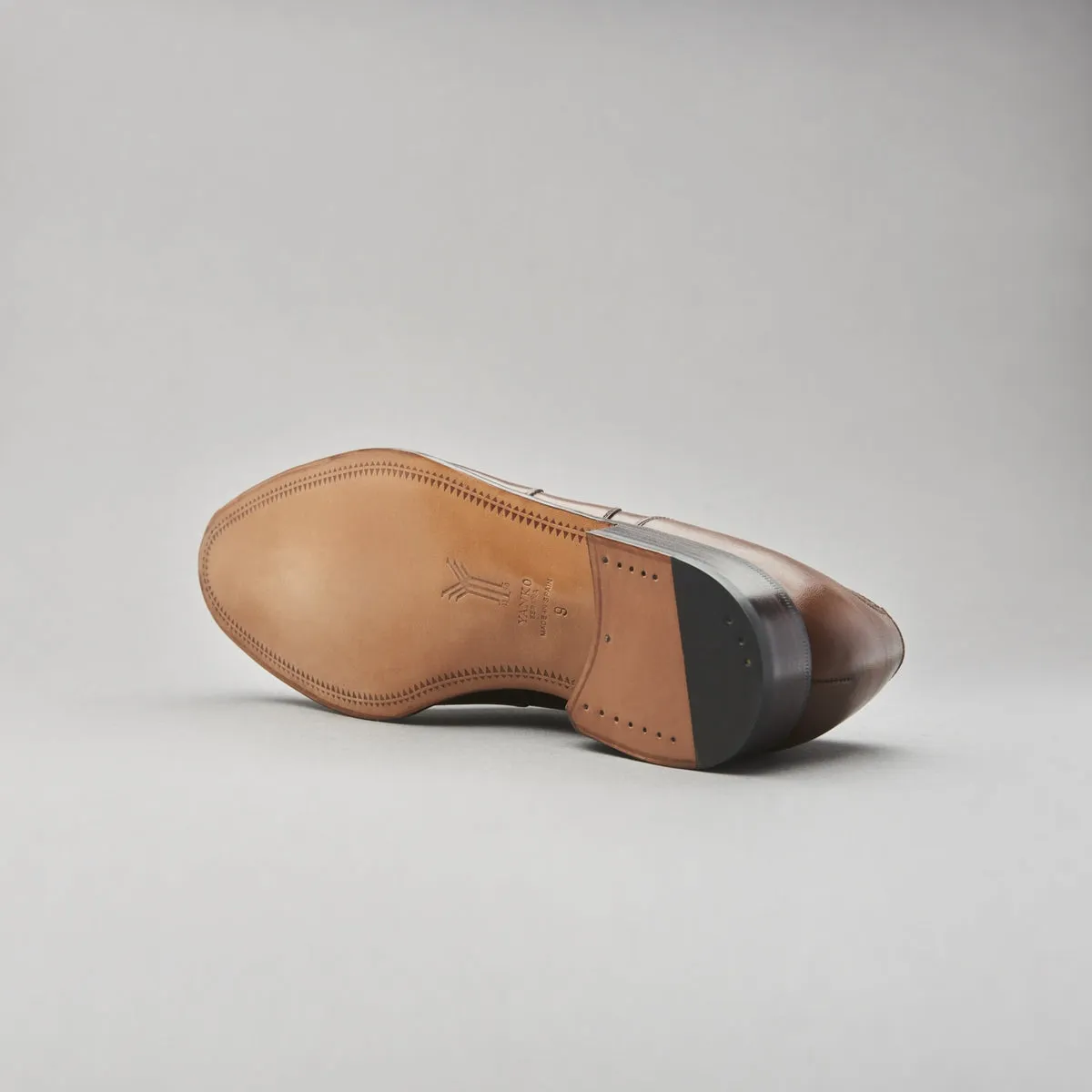 Austerity Oxford in Medium Brown Calf Leather