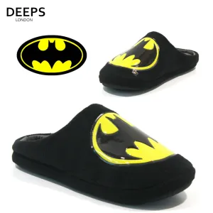 BATMAN DC COMICS MENS ORIGINAL MULE SLIPERS