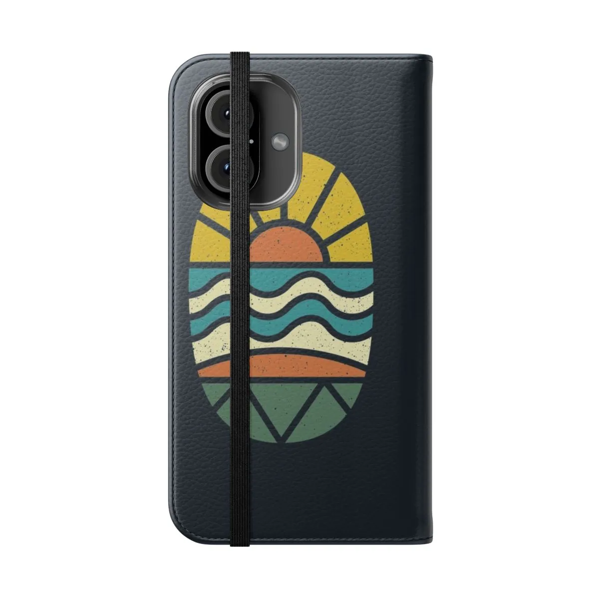 Beach-Inspired Flip Cover Phone Case for Summer
