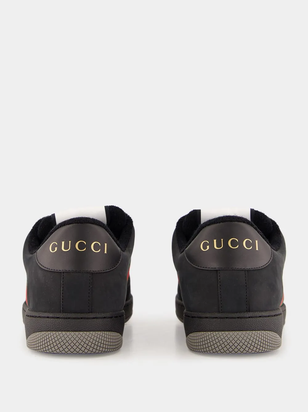 Black Men's GG Screener Sneaker