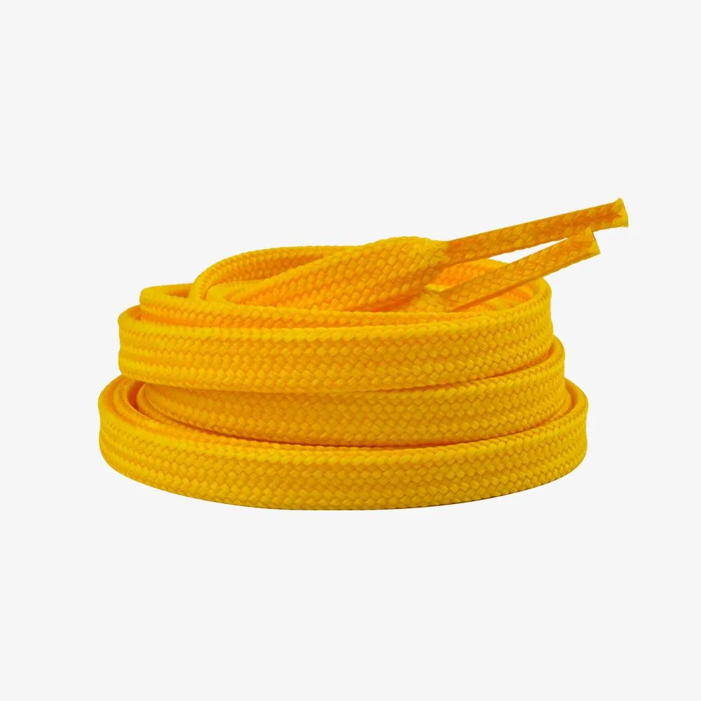 Bont Waxed Skate Laces 8mm - Bumblebee Yellow - Multiple Sizes