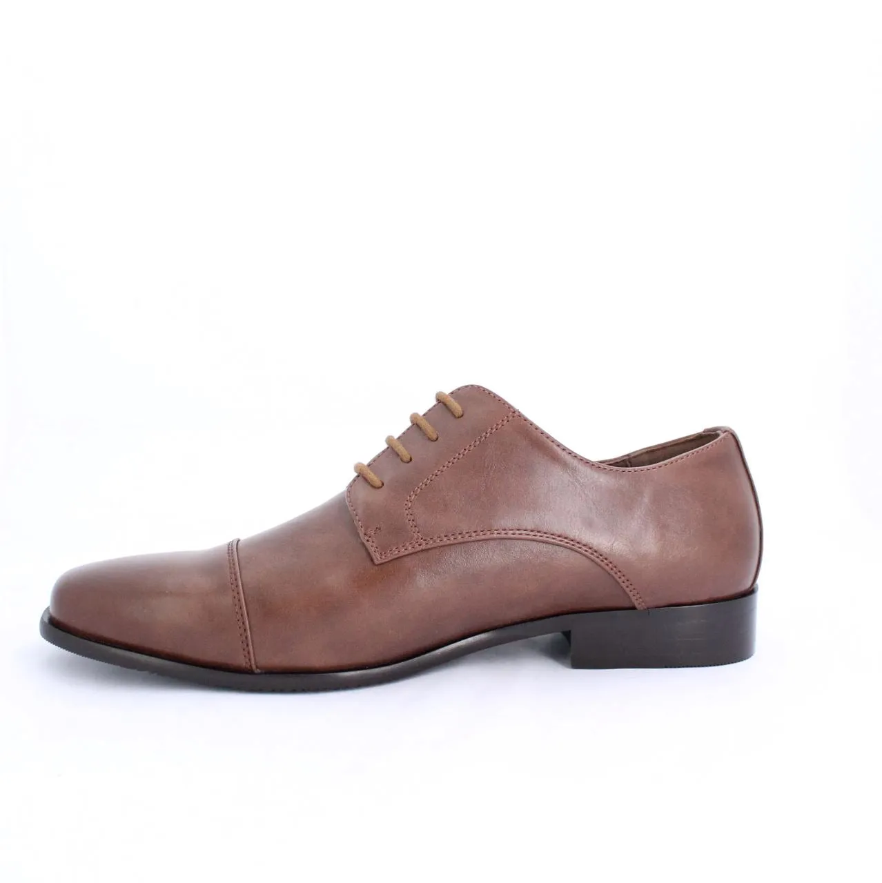 BRENDON MENS OXFORD-TAN