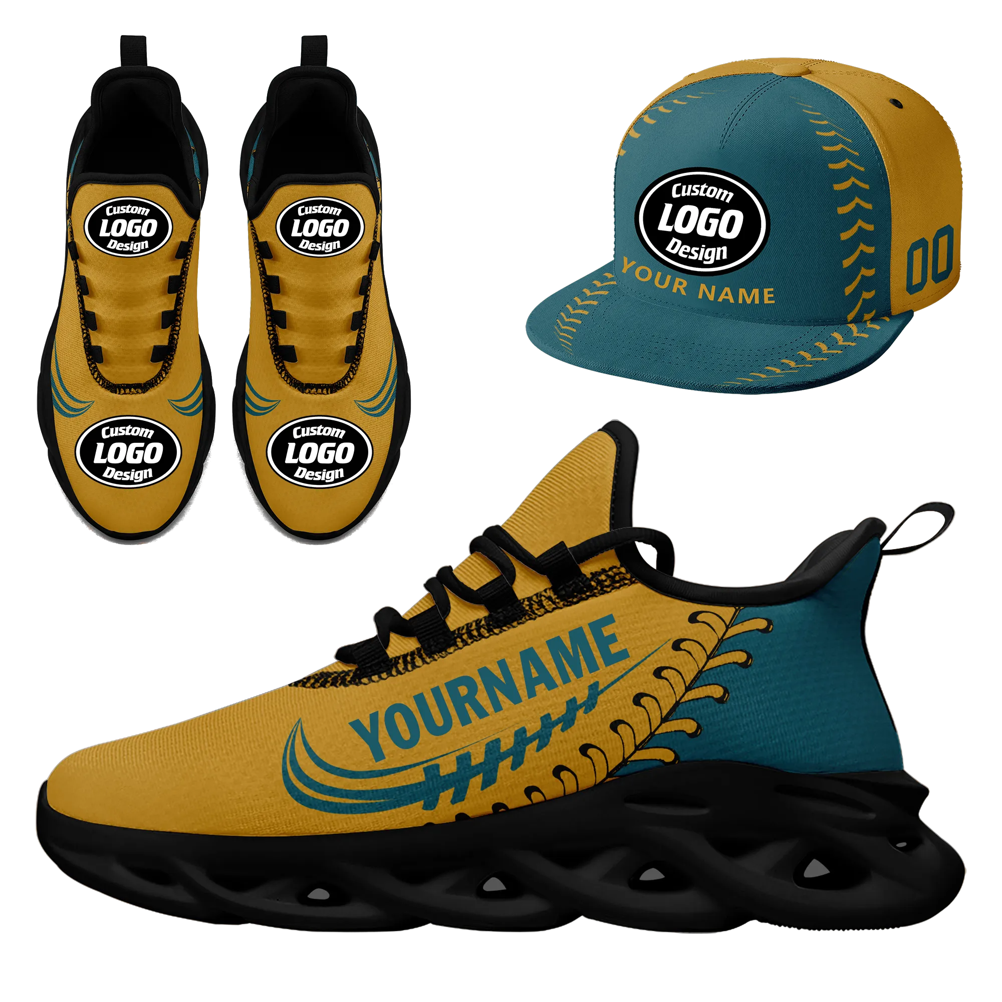 Corporate Gifts,Custom MaxSoul Shoes and Hat Combo Personalized JH-bd0b00ea-b