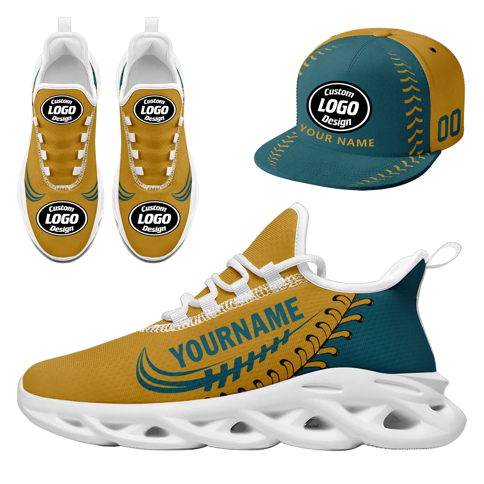 Corporate Gifts,Custom MaxSoul Shoes and Hat Combo Personalized JH-bd0b00ea-b