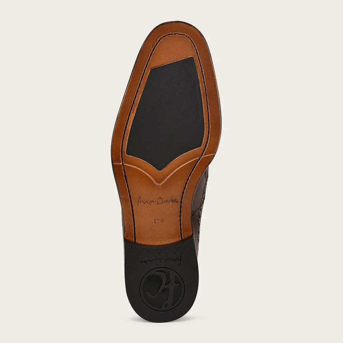 D23BUVN - Franco Cuadra honey oxford dress cap toe shoes for men