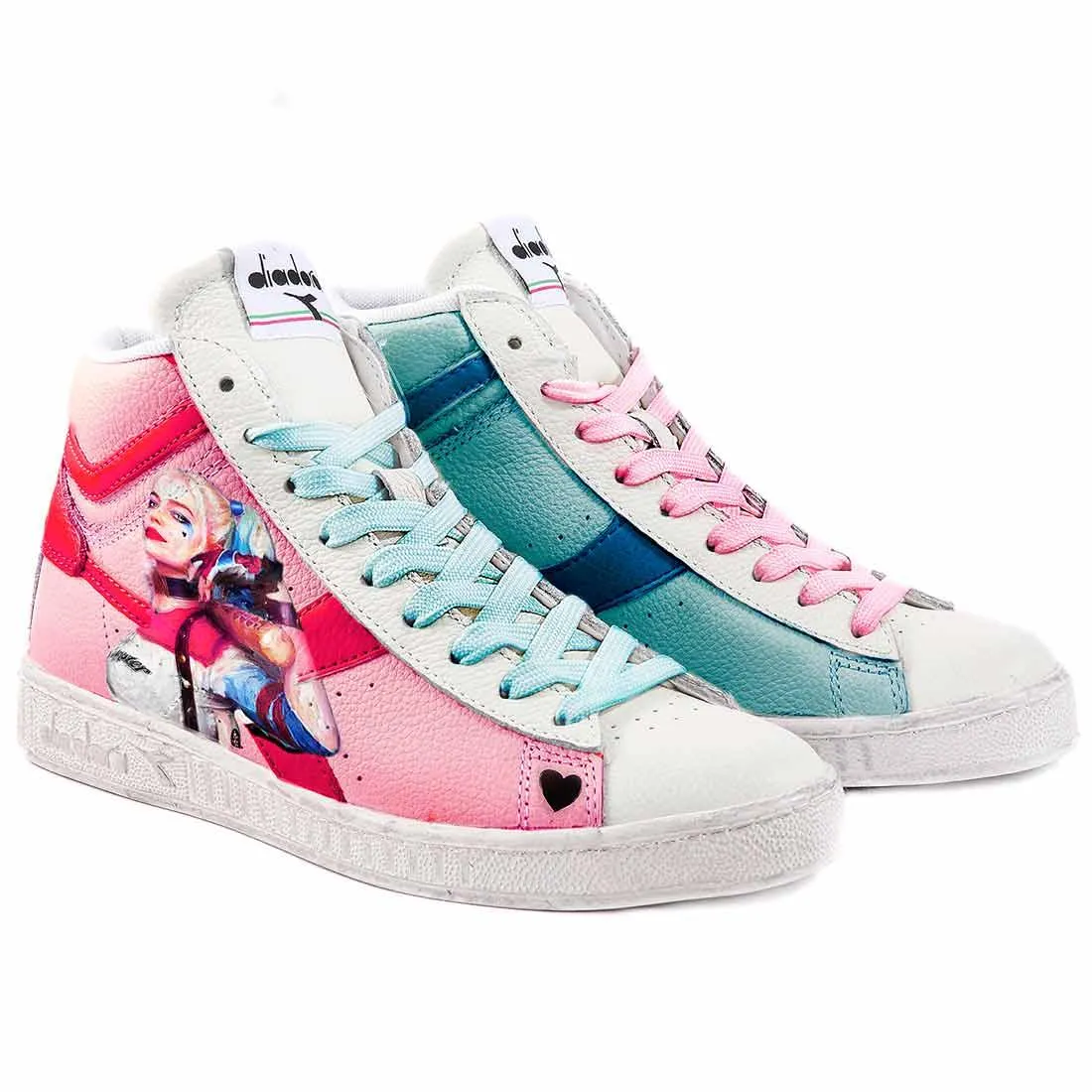 Diadora Game High - Harley Quinn - Disegnate a Mano