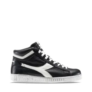 DIADORA SNEAKERS GAME L HIGH WAXED NERO - BIANCO