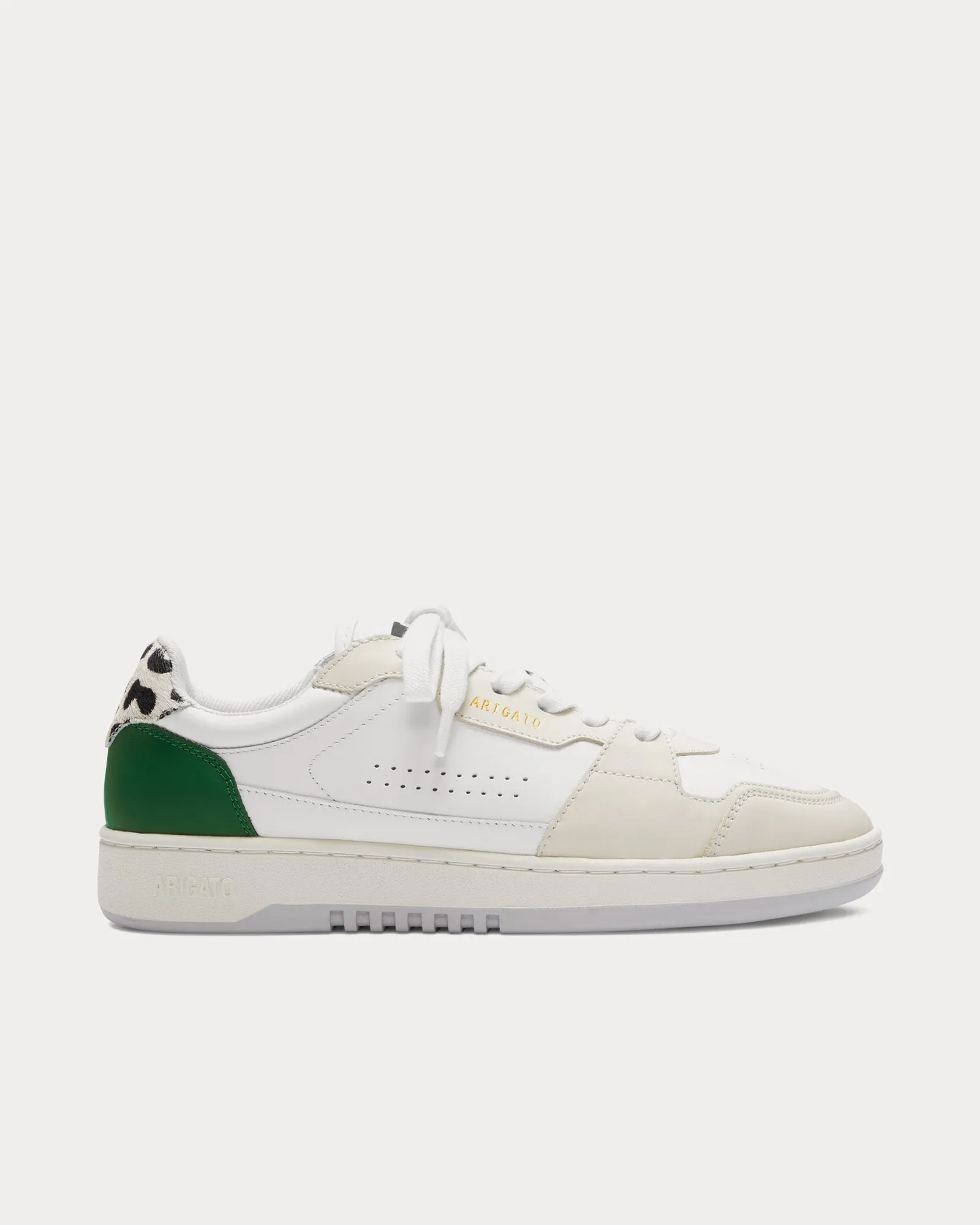 Dice Lo White / Beige / Leopard Low Top Sneakers