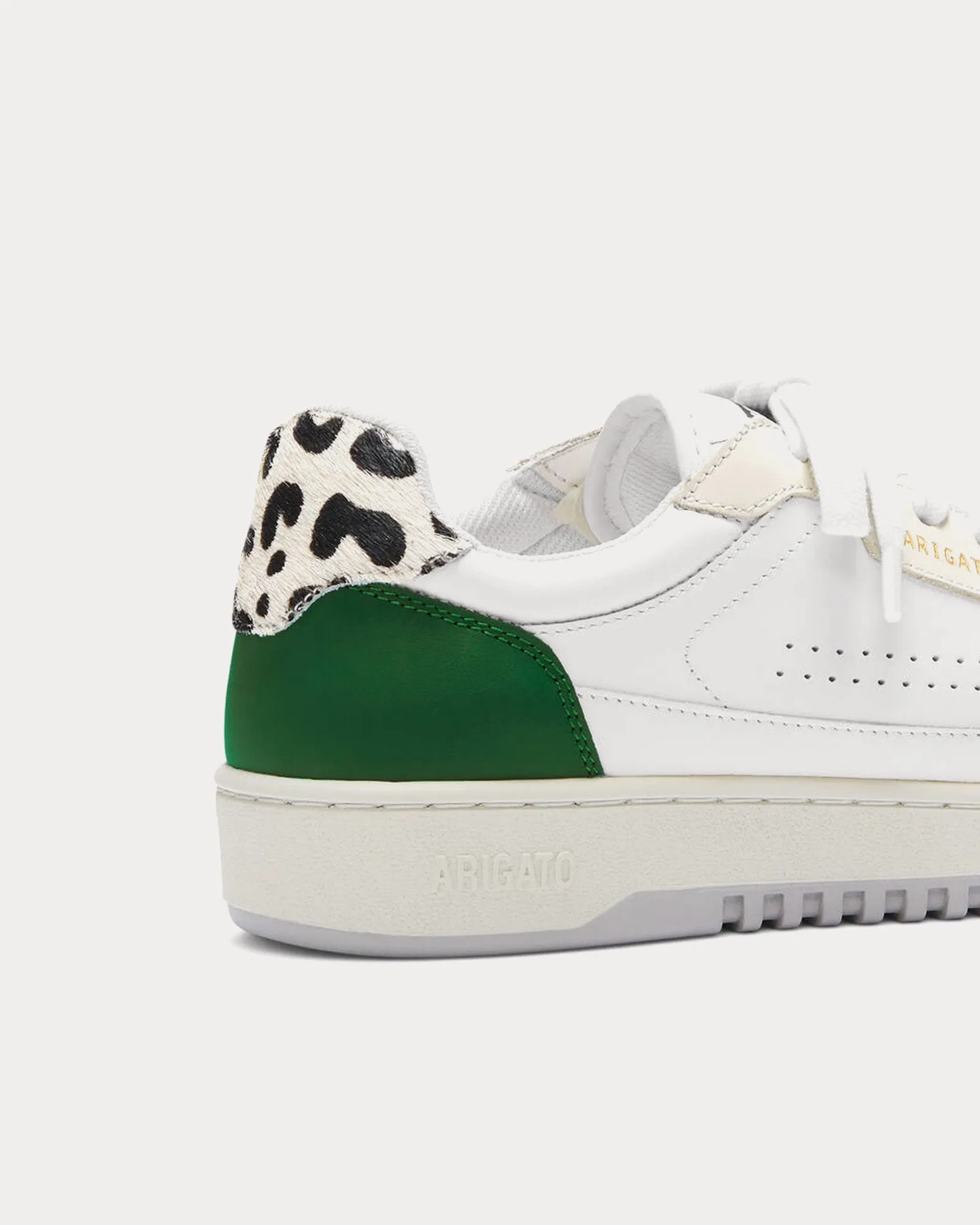 Dice Lo White / Beige / Leopard Low Top Sneakers