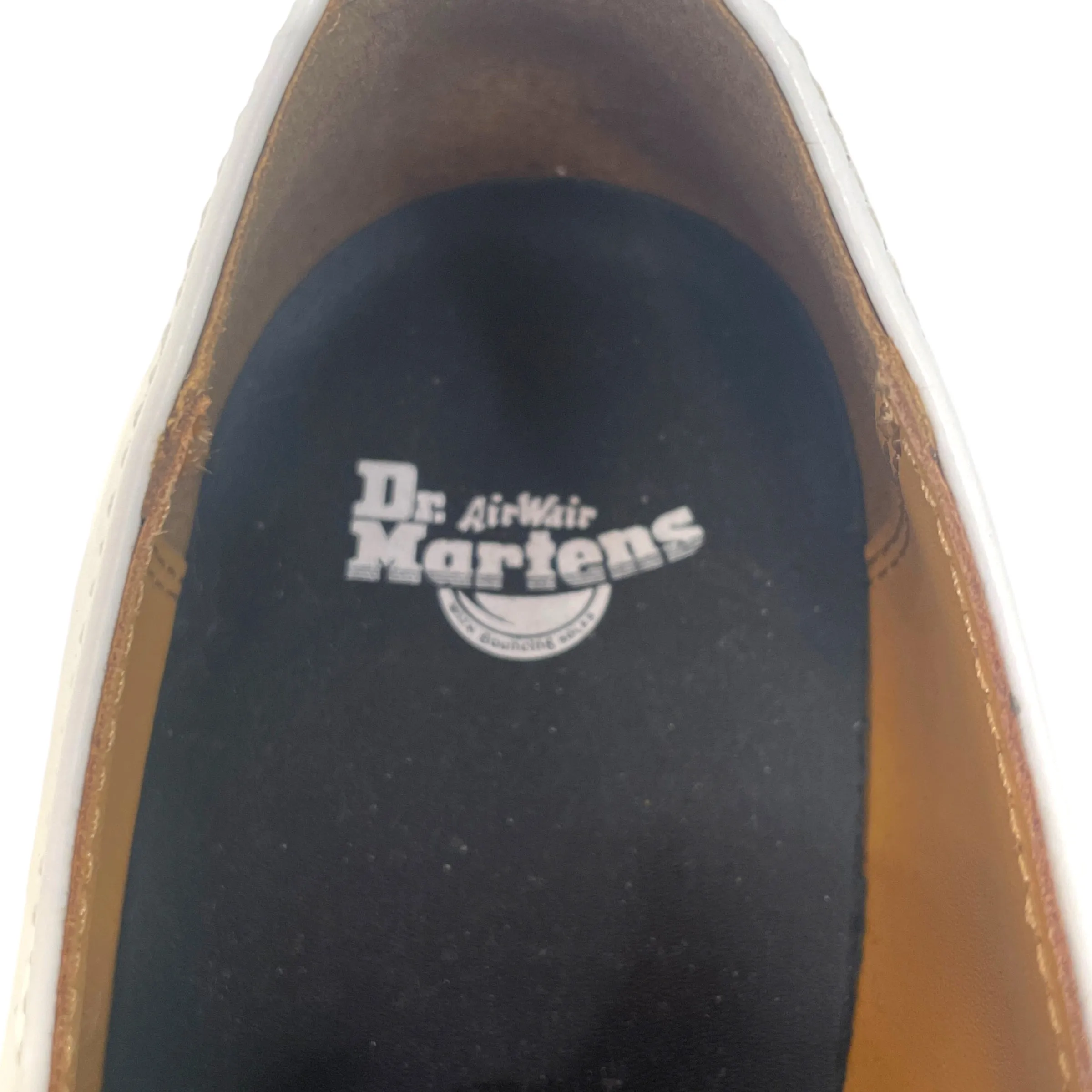 Dr.Martens/Dress Shoes/US 8/Leather/WHT/Oxford Platform