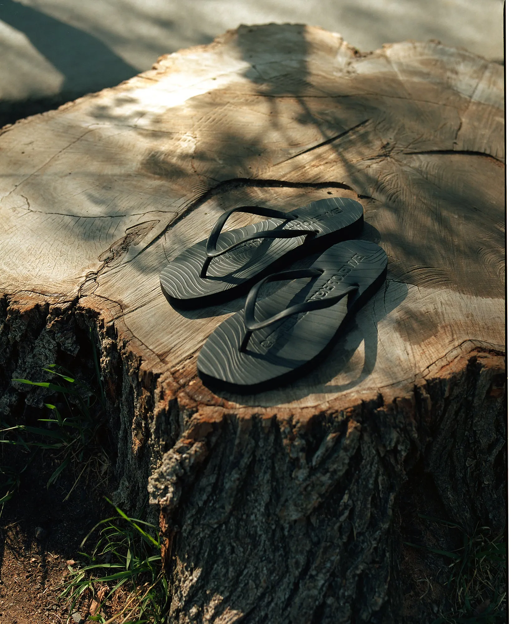 Envelope x Sleepers Black Flip Flop