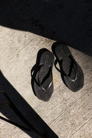 Envelope x Sleepers Black Flip Flop