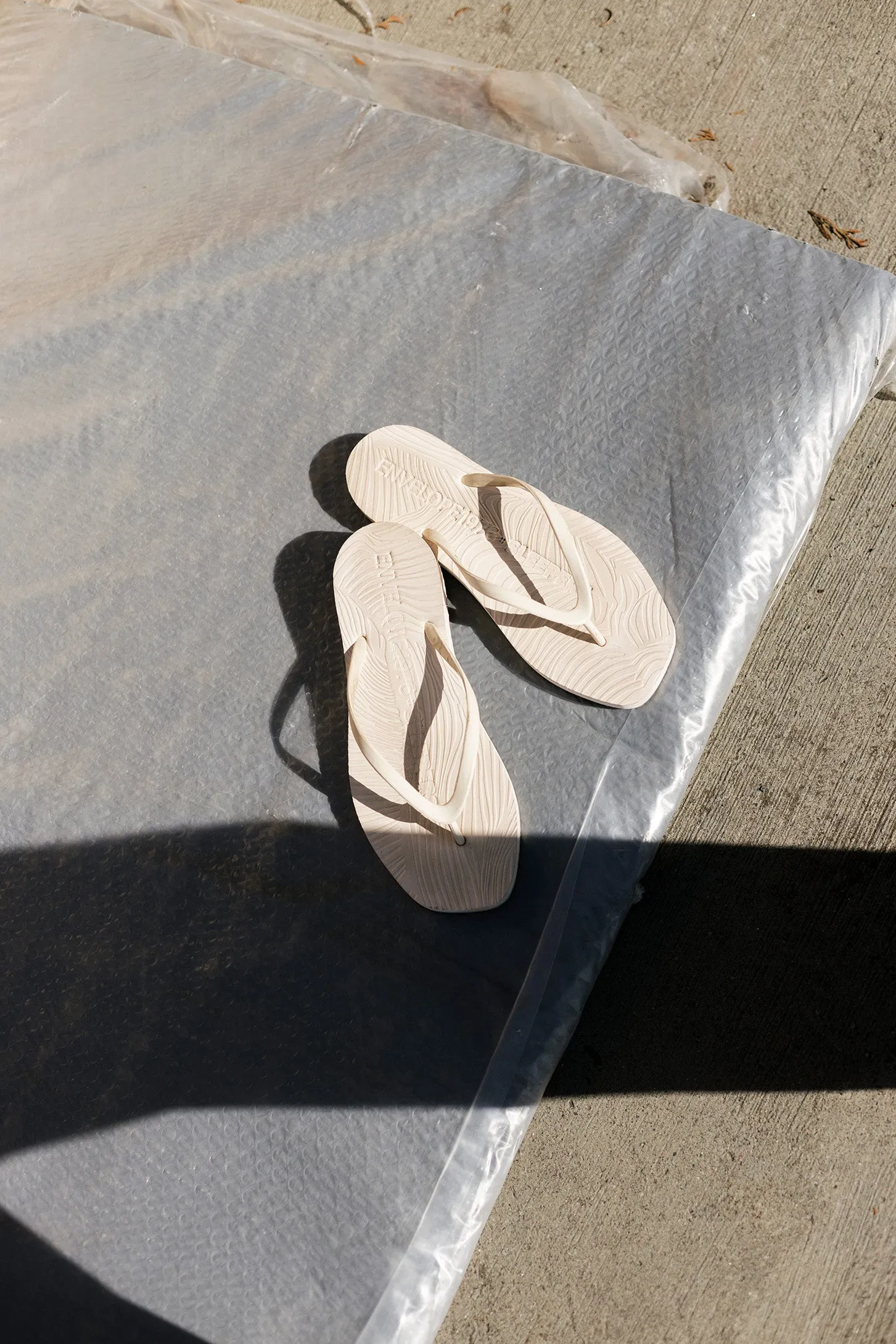 Envelope x Sleepers Eggnog Flip Flop
