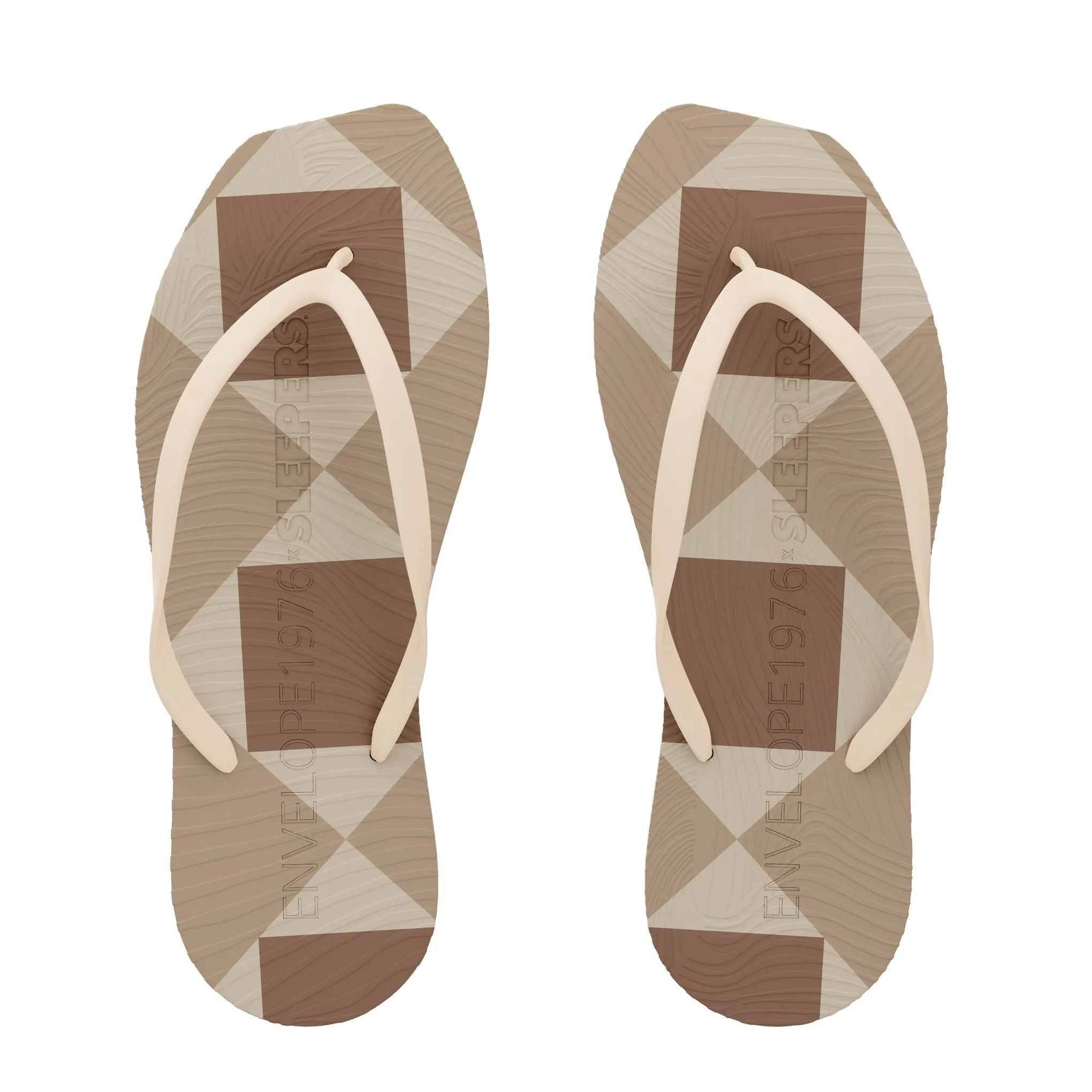 Envelope x Sleepers Print Flip Flop