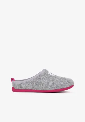 Grey Pink Ecological Home Slippers