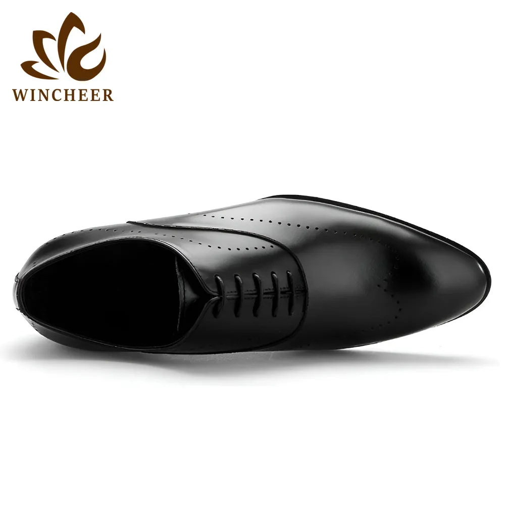 High Quality Handmade Full-Grain Genuine Leather Oxford Dress Shoes