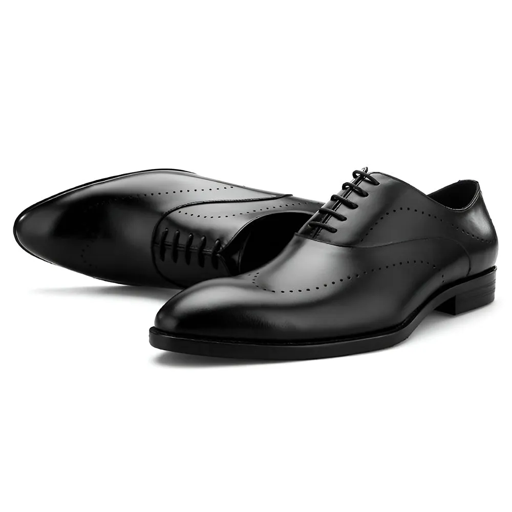 High Quality Handmade Full-Grain Genuine Leather Oxford Dress Shoes