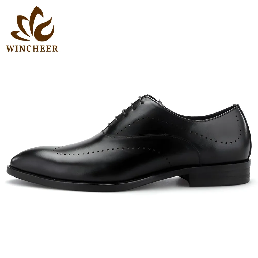 High Quality Handmade Full-Grain Genuine Leather Oxford Dress Shoes