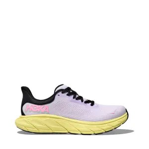 Hoka Women's Arahi 7 Sneaker in Starlight Glow/Yuzu