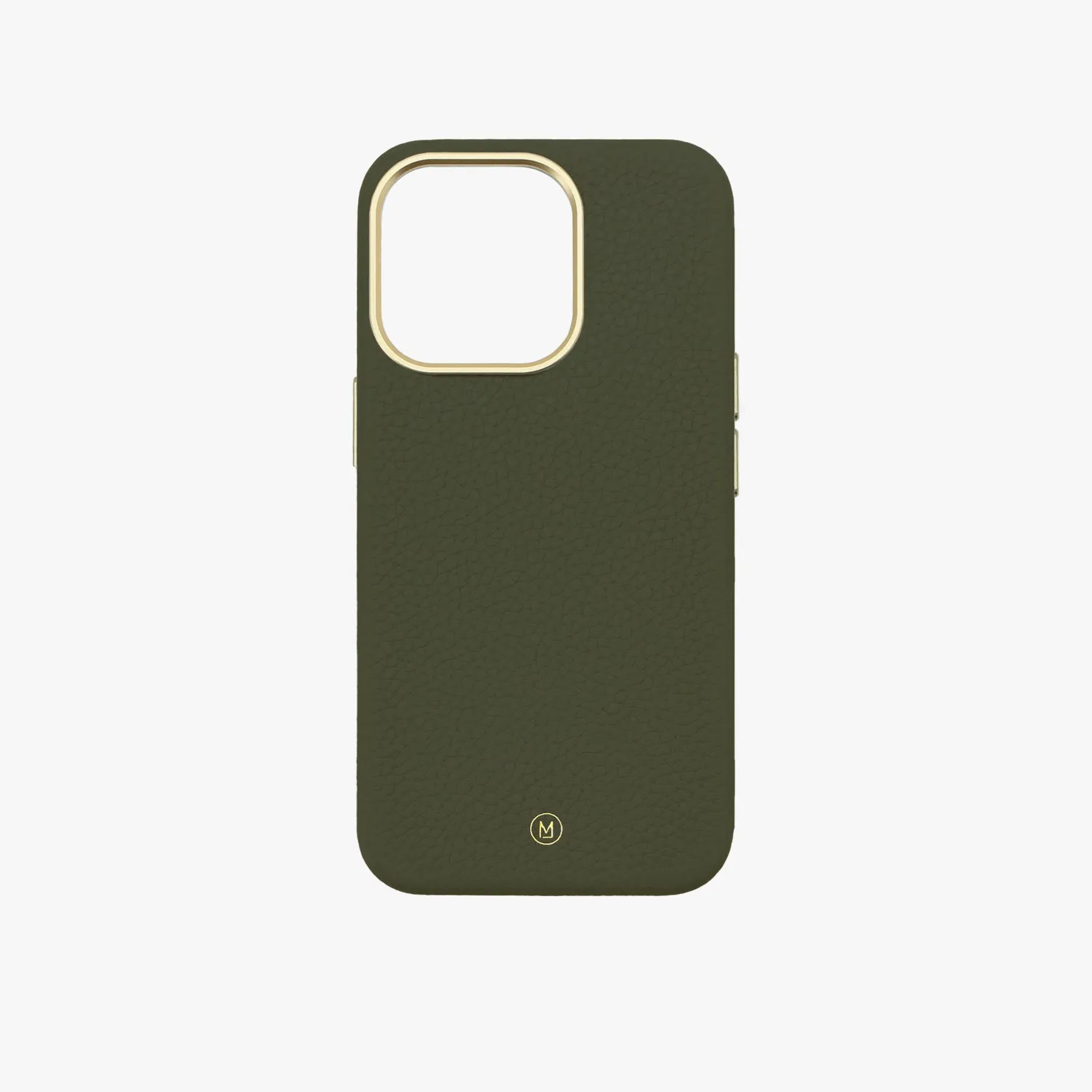 iPhone 15 Plus MagSafe Leather Flip Cover with Leather Case
