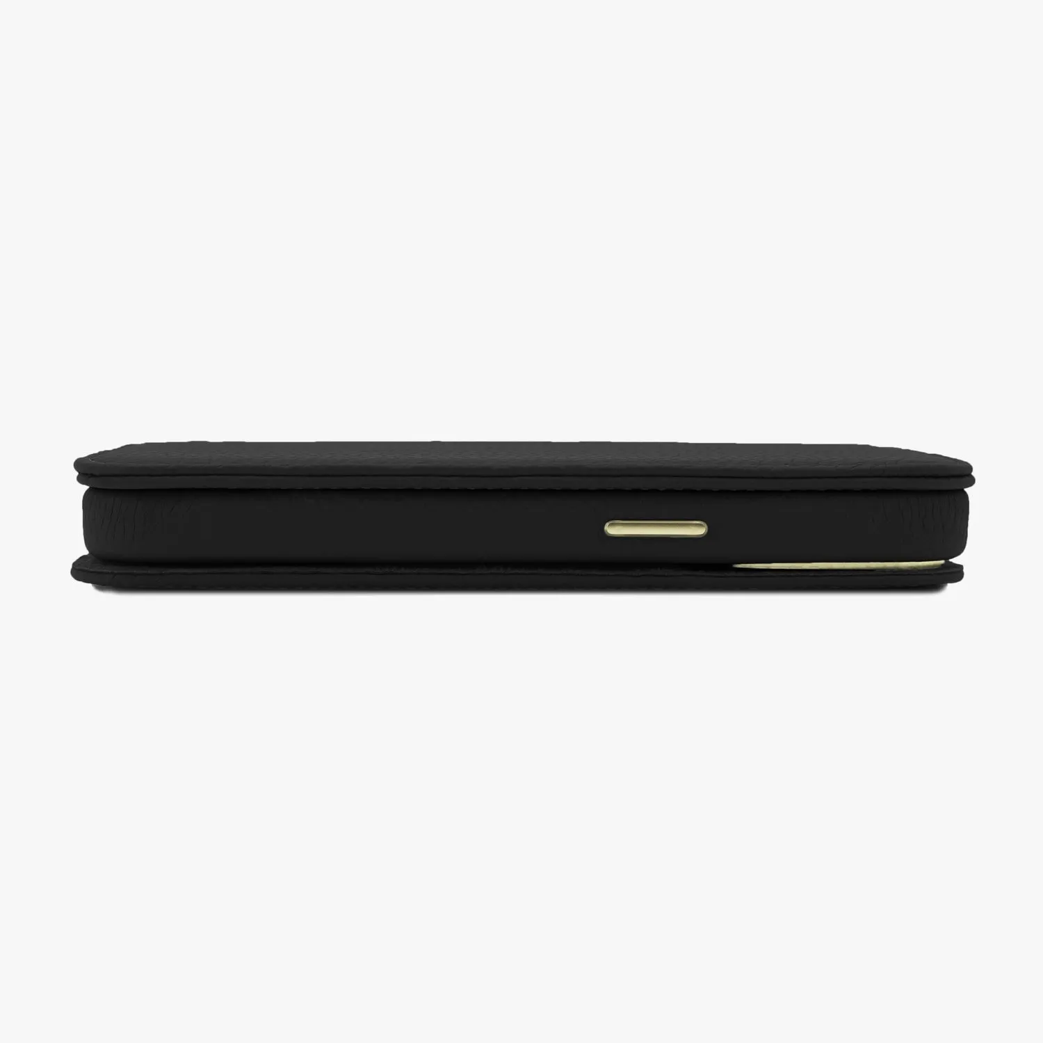 iPhone 15 Plus MagSafe Leather Flip Cover with Leather Case