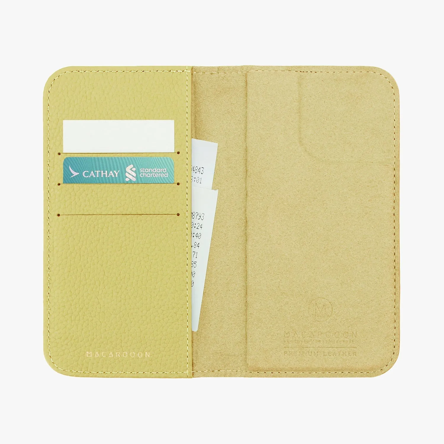 iPhone 15 Plus MagSafe Leather Flip Cover with Leather Case