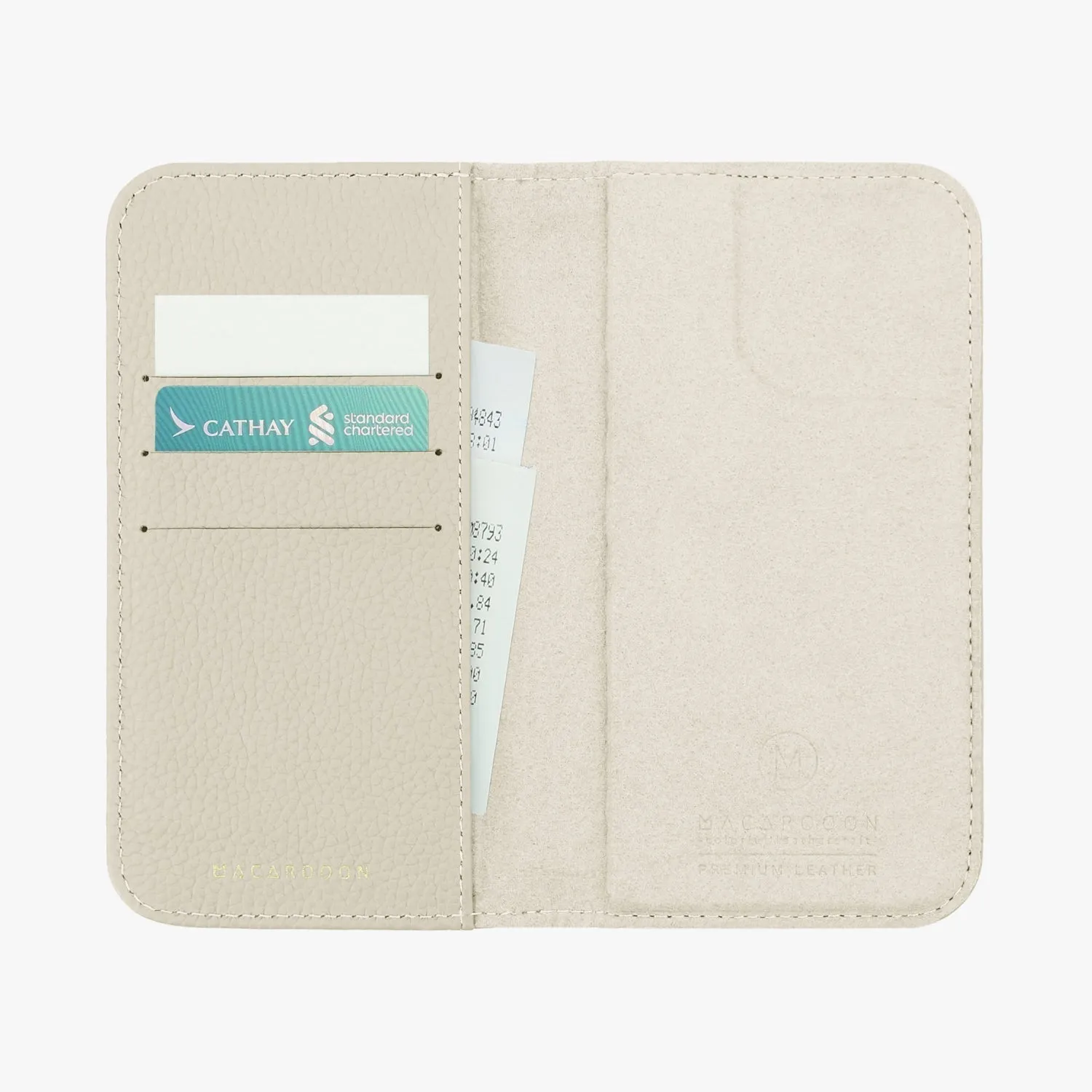 iPhone 15 Plus MagSafe Leather Flip Cover with Leather Case