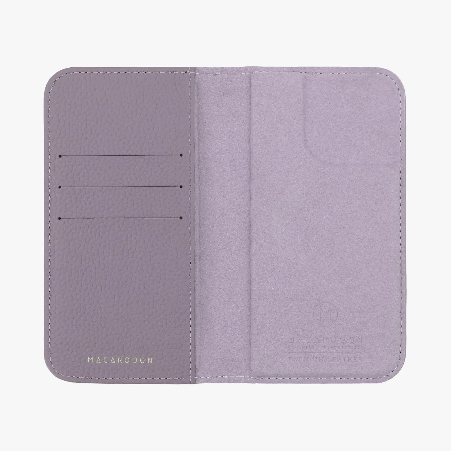 iPhone 15 Plus MagSafe Leather Flip Cover with Leather Case