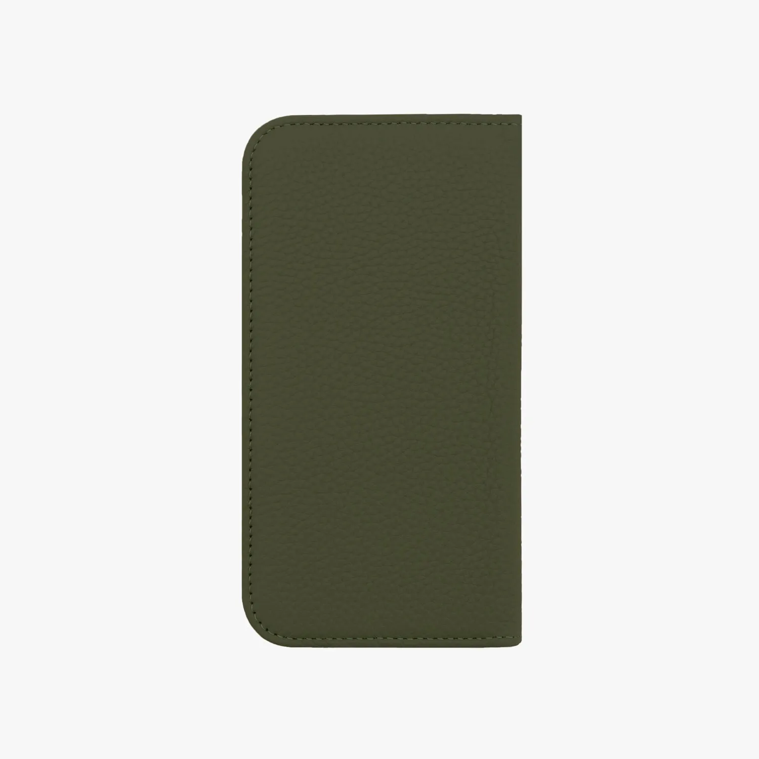 iPhone 15 Plus MagSafe Leather Flip Cover with Leather Case