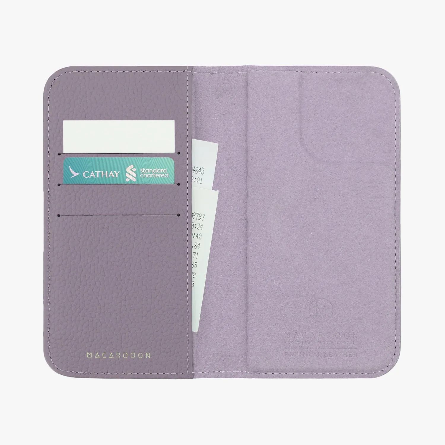 iPhone 15 Plus MagSafe Leather Flip Cover with Leather Case