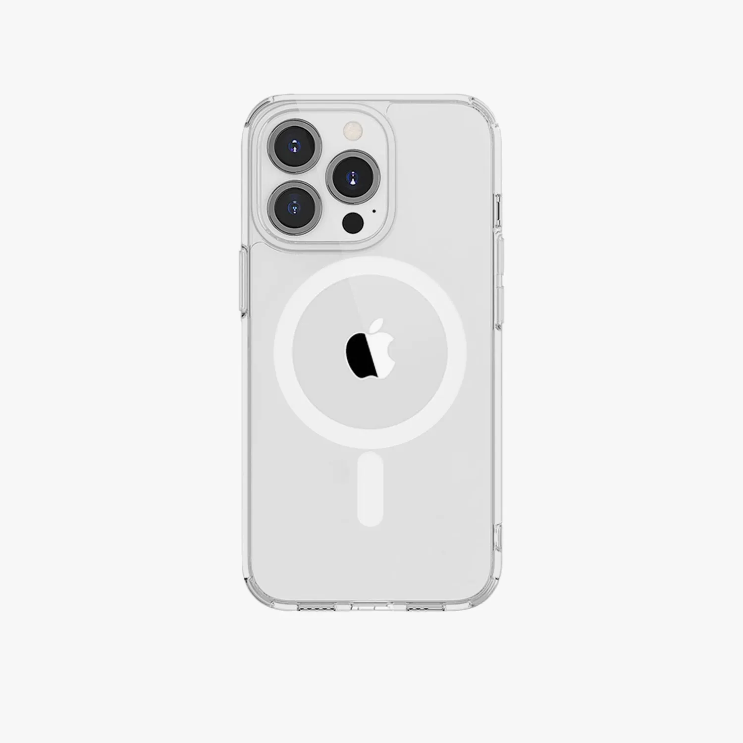 iPhone 16 Pro MagSafe Leather Flip Cover with Clear Case