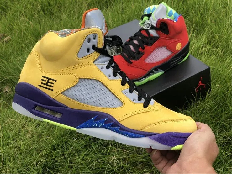 JORDAN 5 RETRO x WHAT THE