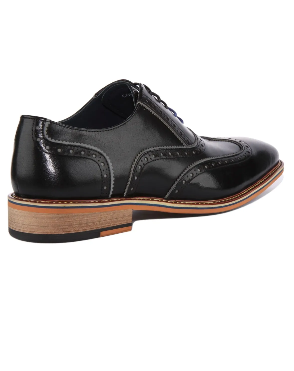 Justin Reece Men's Smart Lace Up Derby