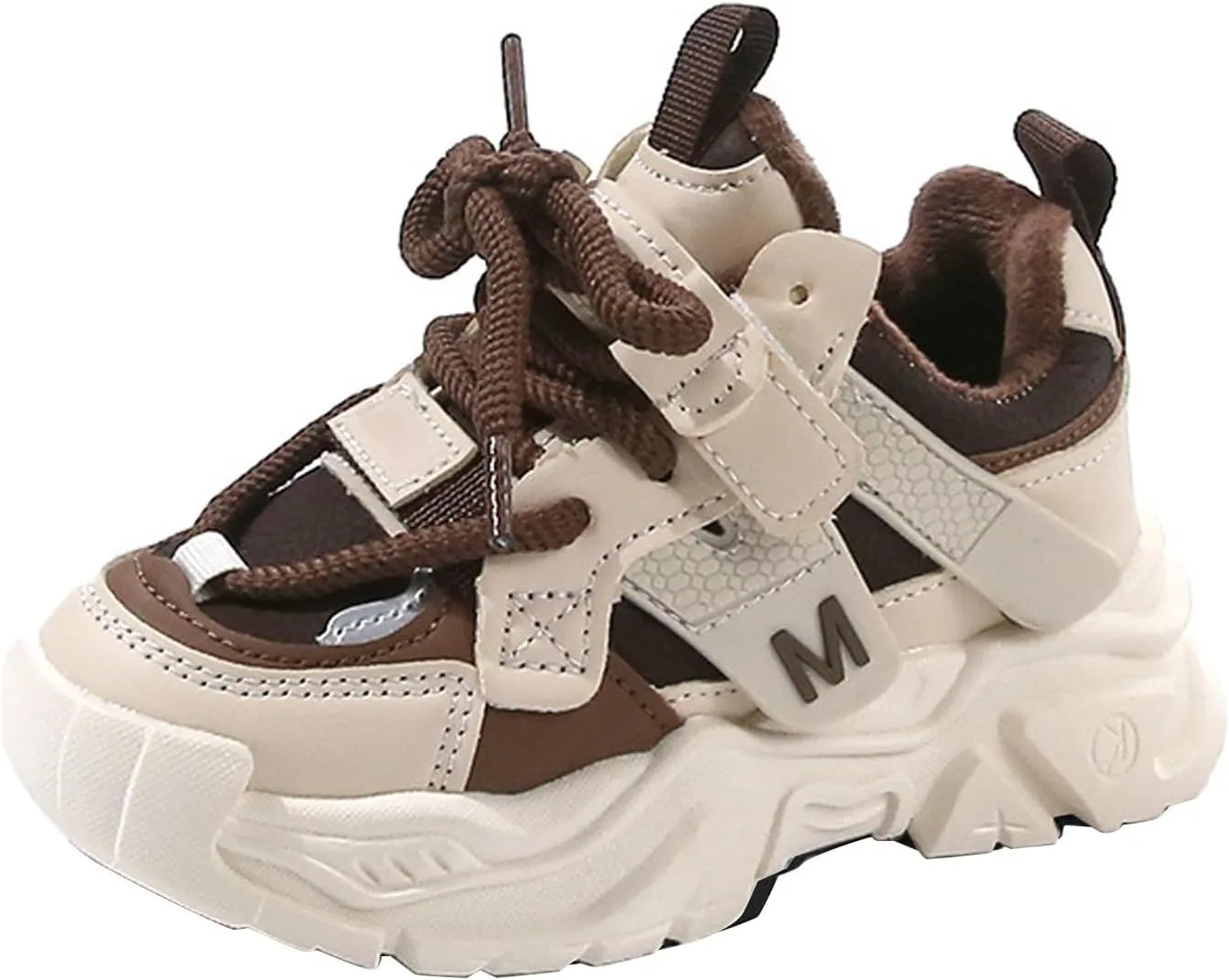 Kids Platform Sneakers Baby Toddler Tennis Running Athletic Protective Walking Lace Up Comfortable Softy Spring Shoes