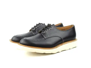 Kilsby Handsewn Derby - Black Hydro Waxy Calf