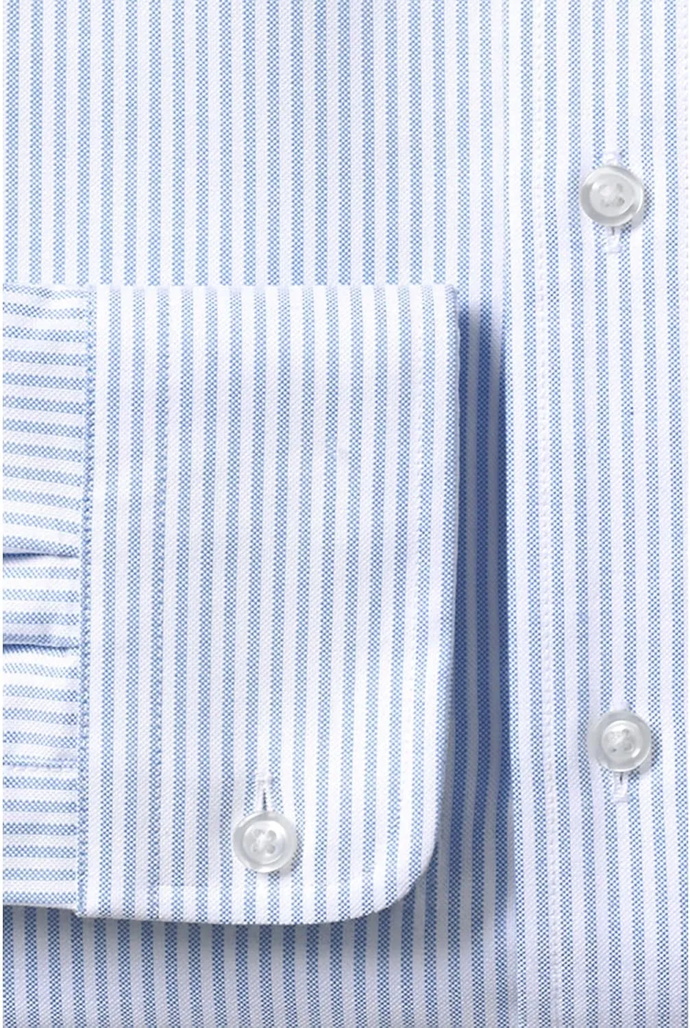 Lands' End School Uniform Men's Long Sleeve Oxford Dress Shirt