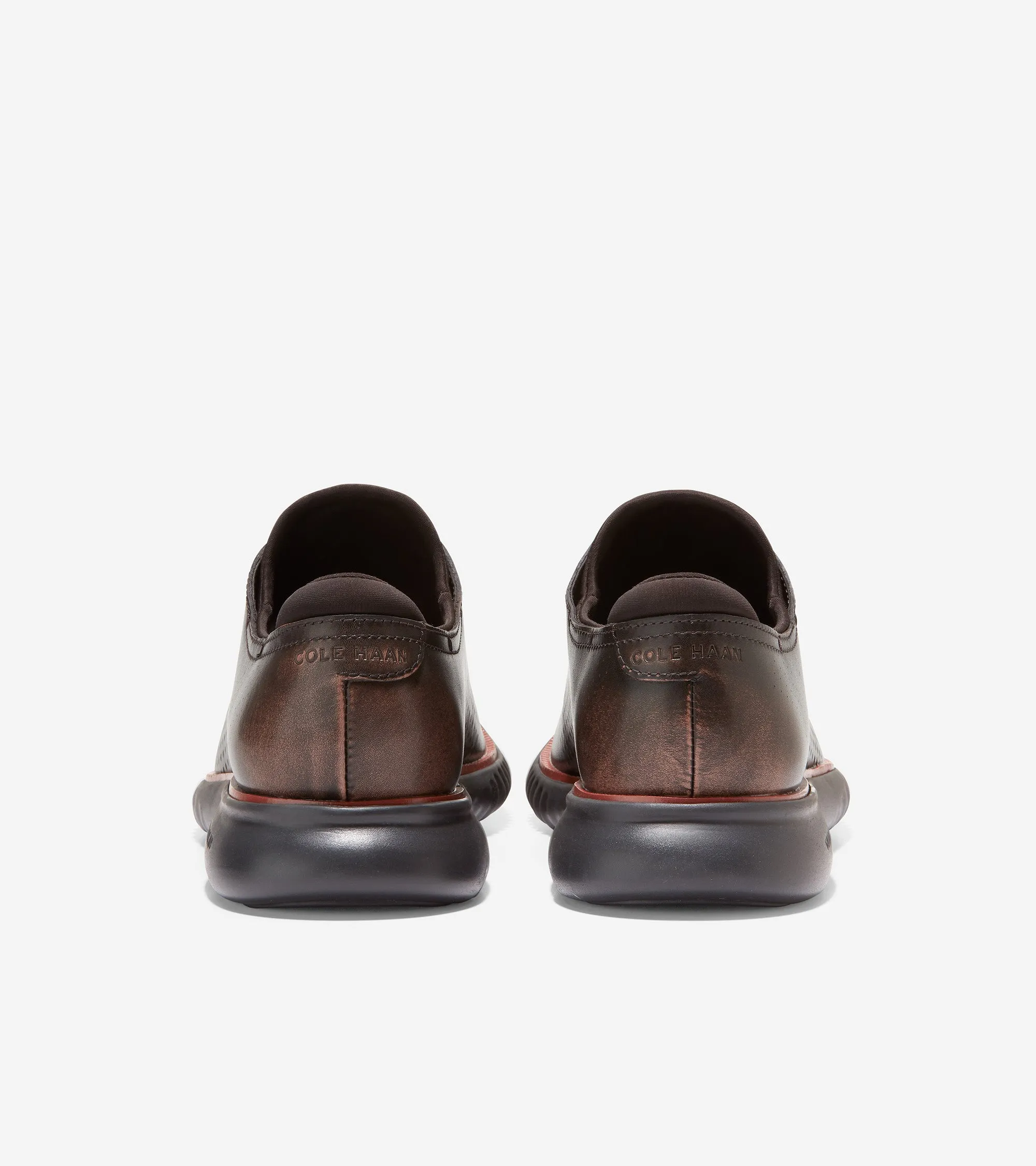 Men's 2.ZERØGRAND Lined Laser Wingtip Oxford