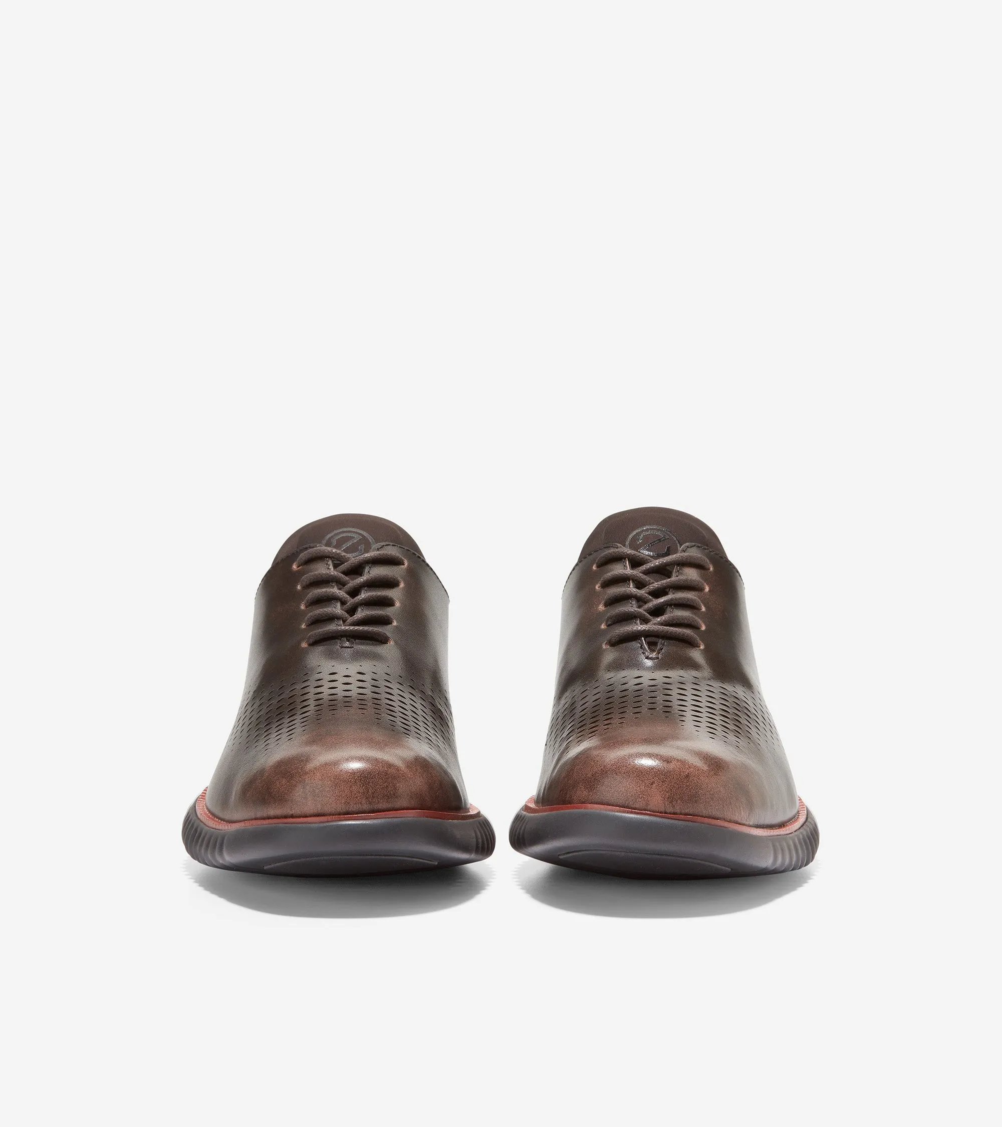 Men's 2.ZERØGRAND Lined Laser Wingtip Oxford