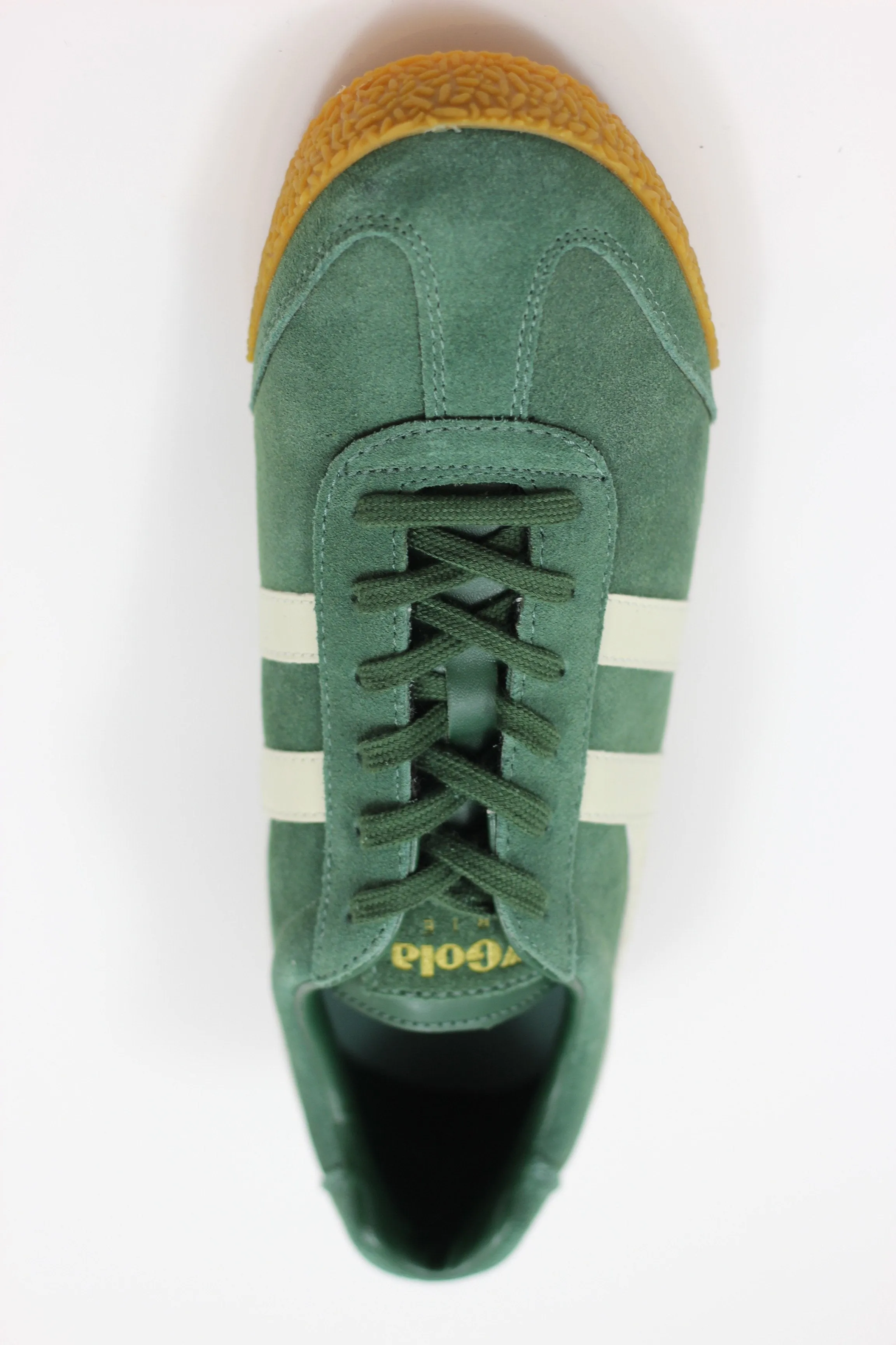 Men's Harrier Sneaker - Evergreen/Off White Suede/Leather