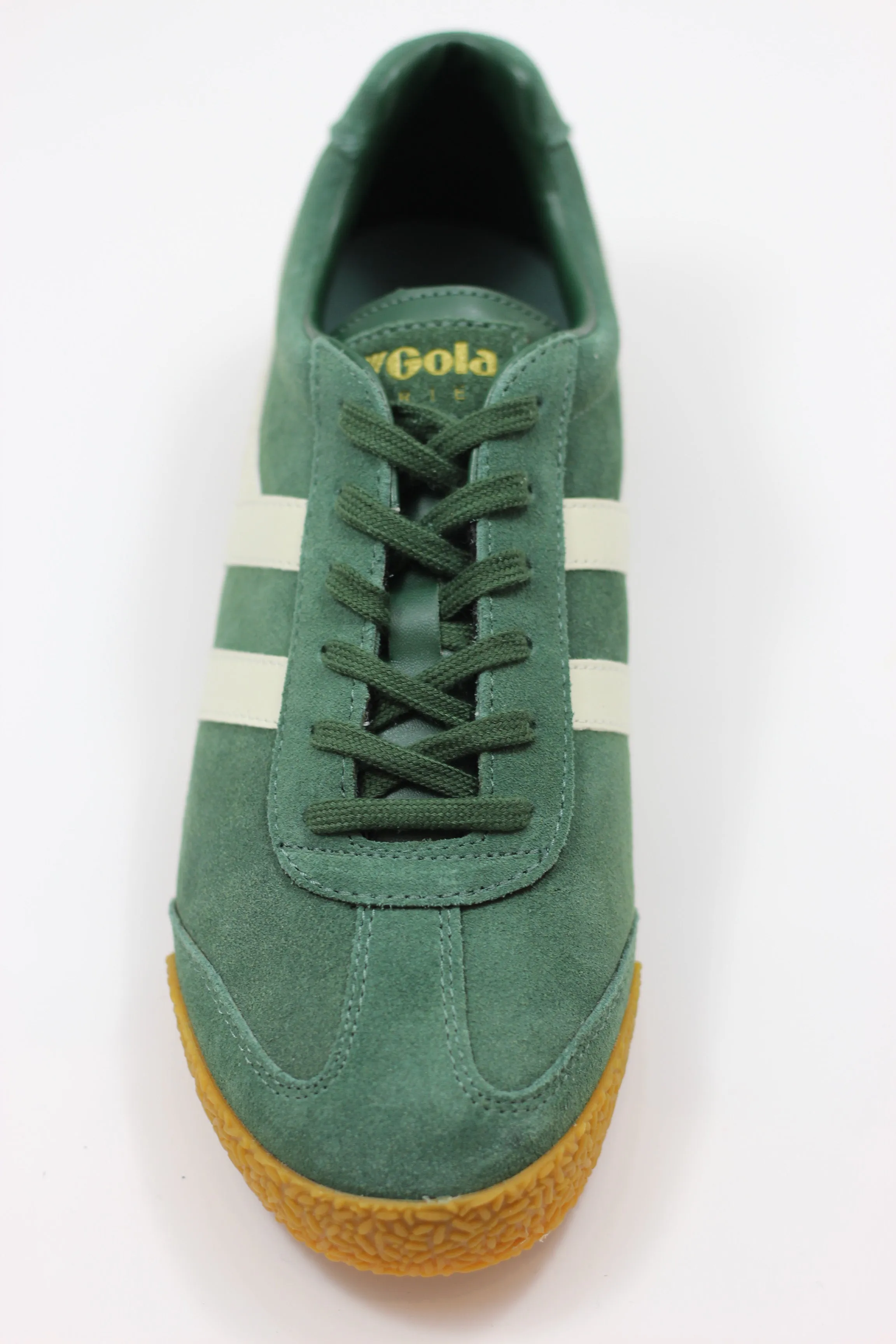 Men's Harrier Sneaker - Evergreen/Off White Suede/Leather