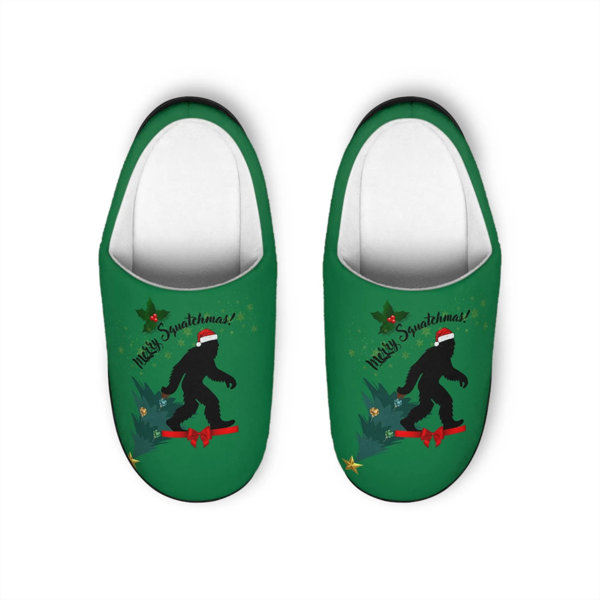 Merry Squatchmas - Women's Slippers