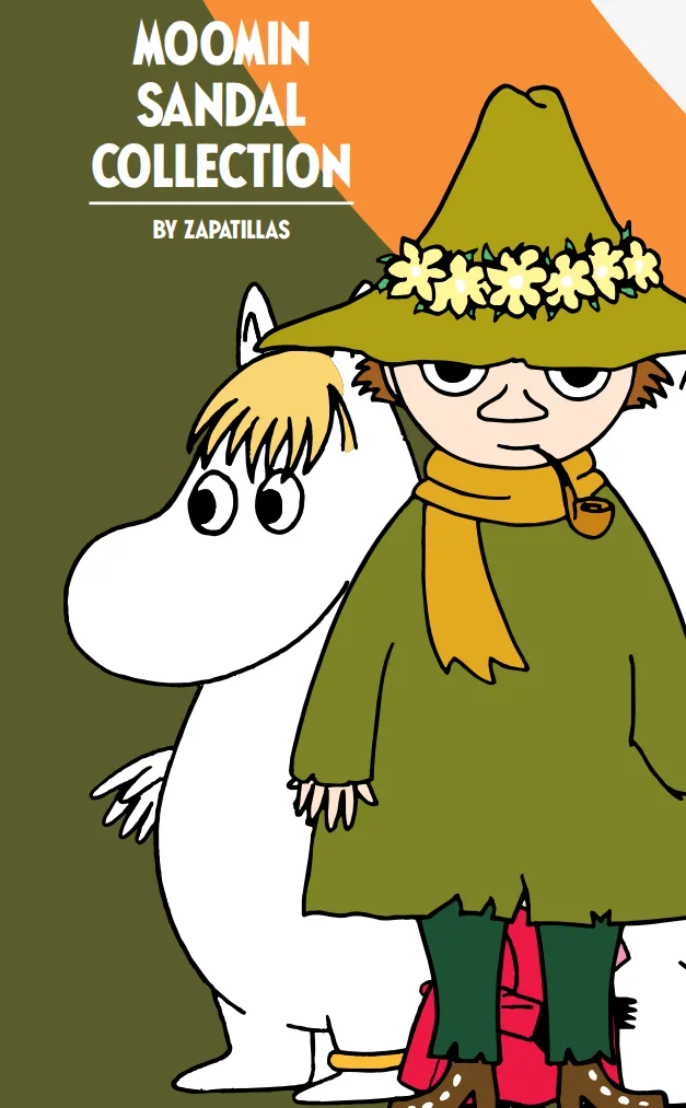 Moomin Felt Slippers Snorkmaiden