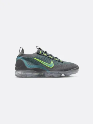 Nike - Men - Air Vapormax 2021 FK - Cool Grey/Teal/Volt