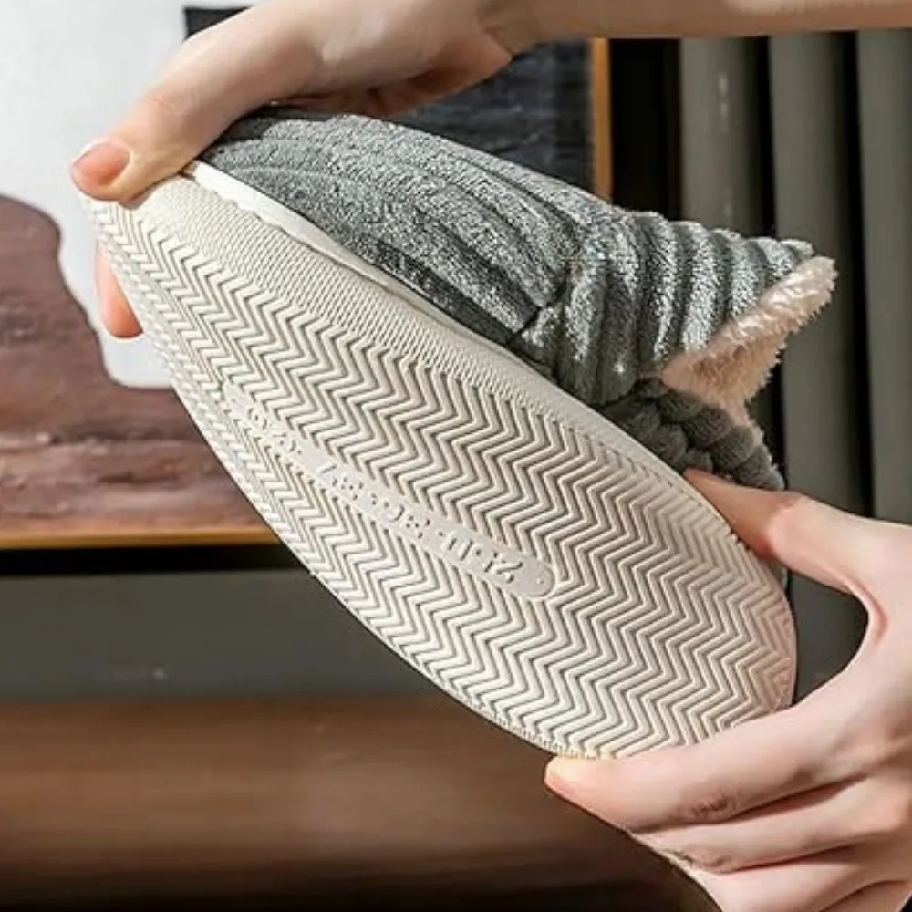 Non Slip Foam Plush Warm Slippers